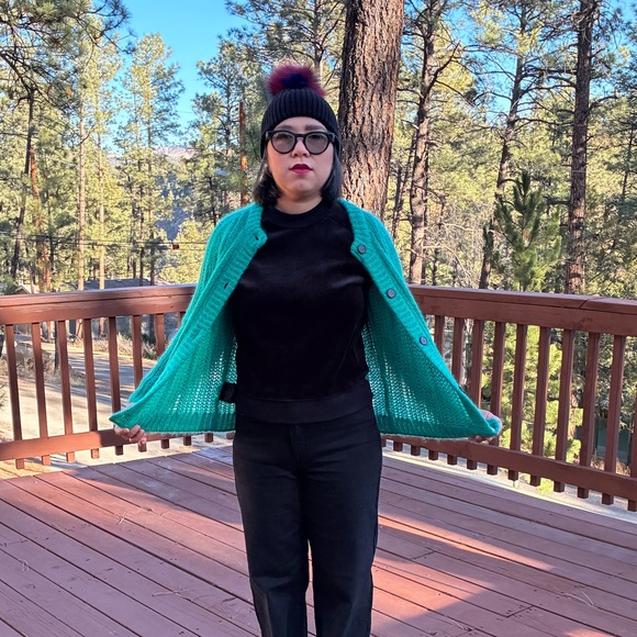 Velvet sweatshirt - Picture 4 of 4